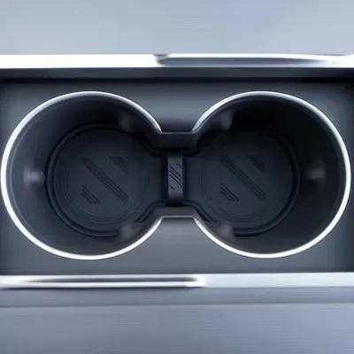 Cup holder for the Tesla Model 3 Highland