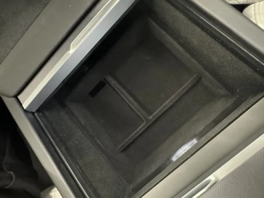 Console storage drawer for the Model 3 Highland