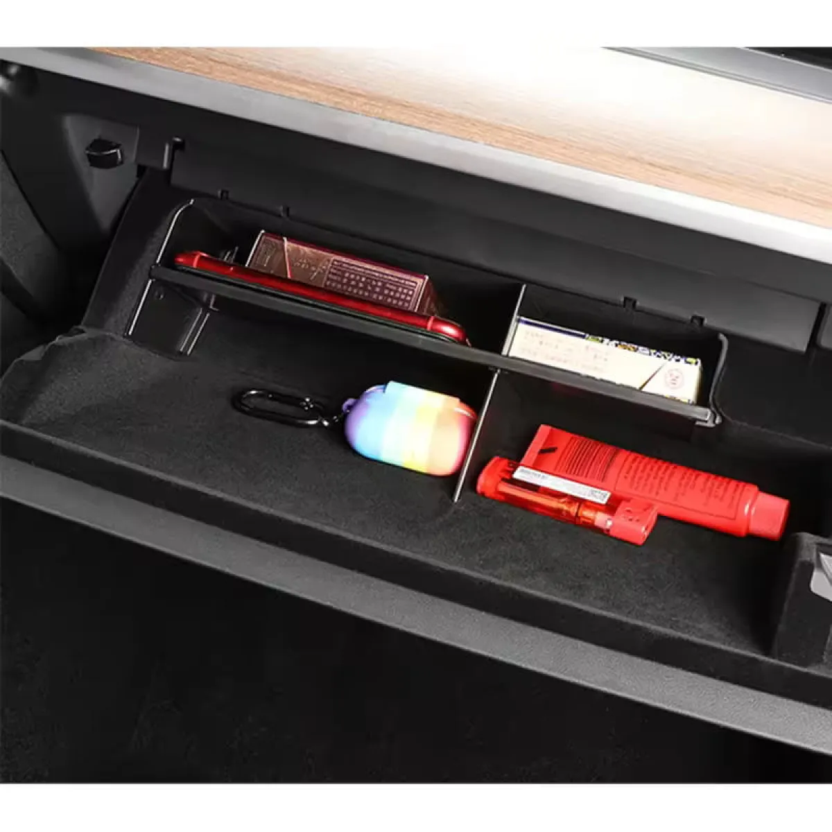 Organisation Divider for the Passenger-Side Glove Box in the Model Y and Model 3